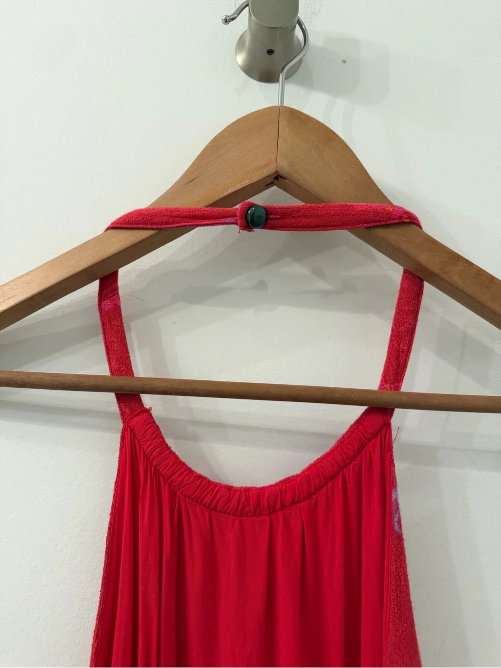 Free People Like A Flirt Floral Backless Halter Mini SunDress, Size XS - Picture 9 of 11